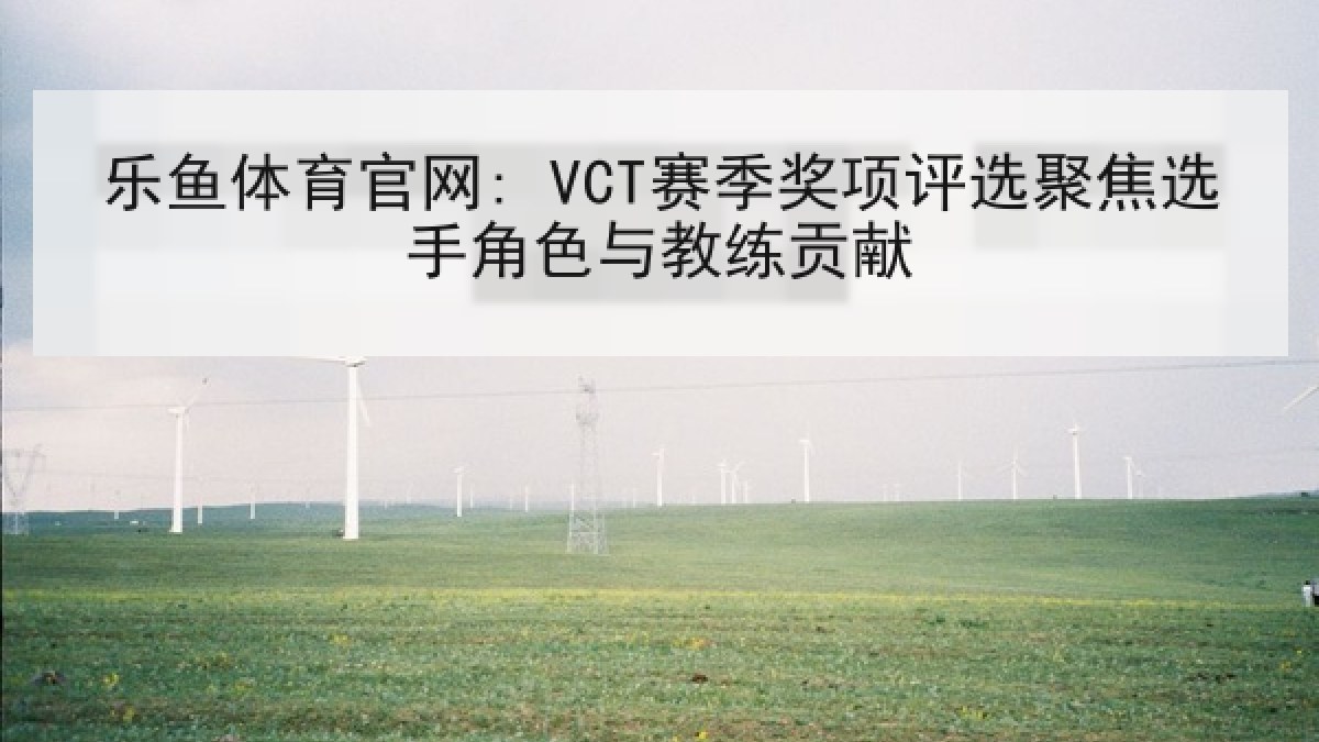 乐鱼体育官网: VCT赛季奖项评选聚焦选手角色与教练贡献